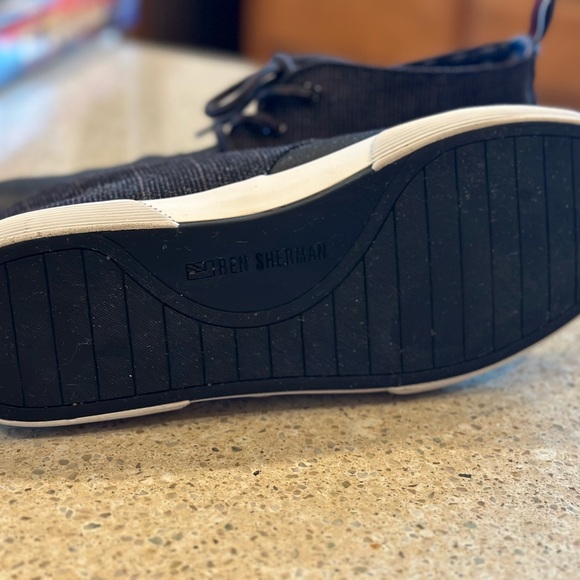 Ben Sherman Chukka boot size 8.5 fabric upper rubber outersole. Brown Plaid/Blk - Picture 14 of 16